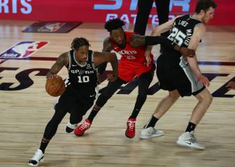 Los Spurs aprovechan la siesta de los Rockets para seguir vivos