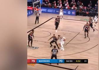 Por ver a Doncic hacer esto merece la pena levanterse con ojeras