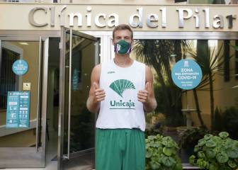 La plantilla del Unicaja, negativo en la COVID-19