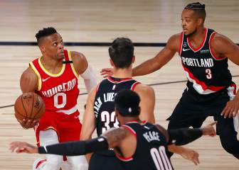 Los Rockets tiemblan: Westbrook, baja para el inicio de los playoffs