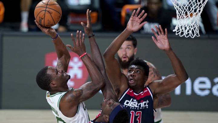 Los suplentes de los Celtics caen ante los redimidos Wizards