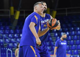Primer entrenamiento al completo del nuevo Barça