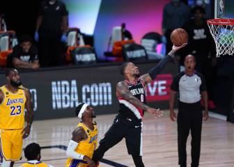 Lillard y sus Blazers comienzan aleccionando a los Lakers