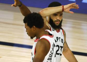 Los Raptors sufren pero evitan otro bombazo en el último cuarto