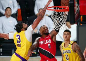 Resumen y resultado del Lakers-Blazers, NBA (111-88)