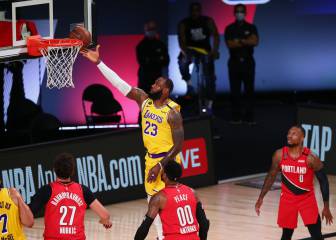 Blazers - Lakers: horario, TV y cómo ver los Playoffs NBA 2020