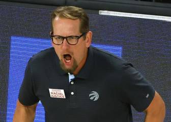 Nurse, mejor entrenador de la temporada en la NBA