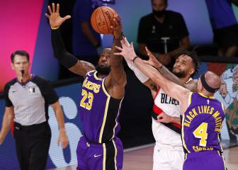 Resumen y resultado del Blazers-Lakers, NBA (108-116)