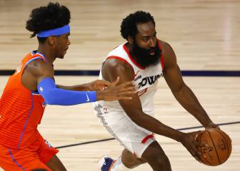 Nadie ayuda a Harden y los Rockets se meten en un aprieto