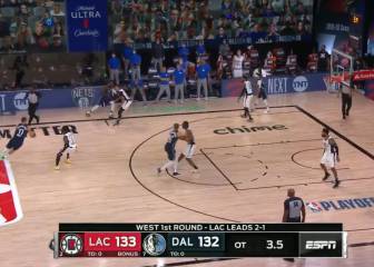 ¿Pero esto qué es? Doncic, en modo inmortal: desde el párking, sobre la bocina y para ganar