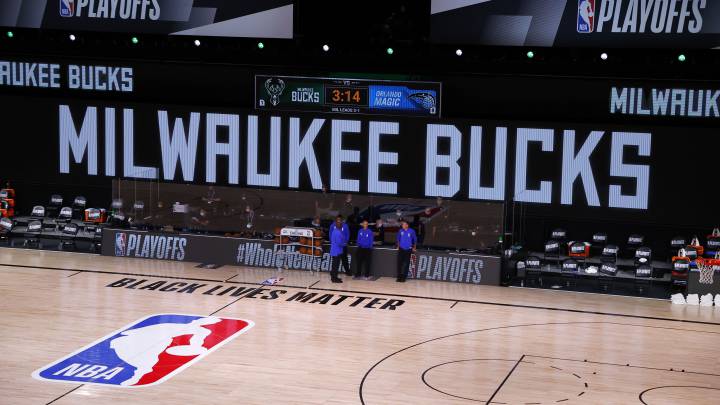 Histórico: los Bucks lideran el boicot a los playoffs de la NBA