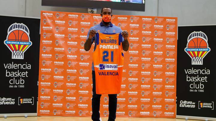 Williams: "Mi objetivo es ayudar a Valencia a subir un nivel más"