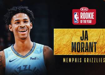 Ja Morant le arrebata a Zion el premio de Novato del Año NBA