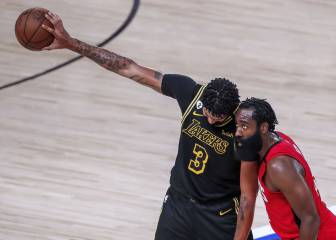 Los Lakers varían el plan para ganar a los Rockets: Davis, clave