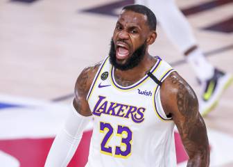 LeBron lleva a los Lakers a otra final una década después