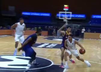 Está para la NBA y lo que quiera: el canastón de ensueño de Campazzo a falta de 30