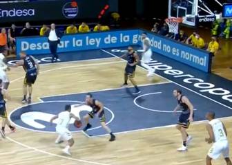 Campazzo rompiendo la cadera a Huertas: lo mejor del Top-7 de la Supercopa