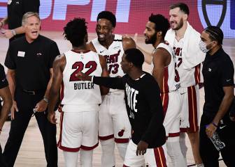 Un tapón decisivo de Adebayo adelanta a Miami en la serie