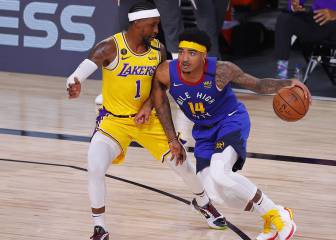 Los Lakers dominan y se adelantan ante los Nuggets