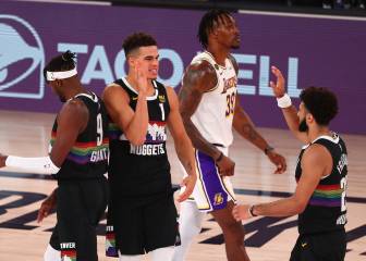 Los Nuggets siguen vivos: Murray baila con los Lakers