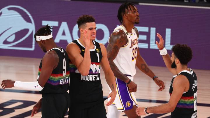 Los Nuggets siguen vivos: Murray y Jokic bailan con los Lakers