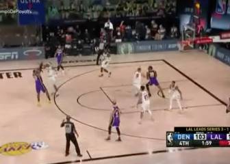 Esto sí es un triple: así LeBron metió a los Lakers en la final