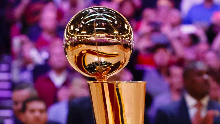 Trofeo de campeón de la NBA