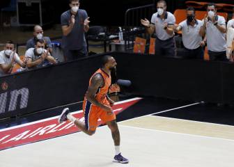 Primera gran noche de Derrick Williams con el Valencia