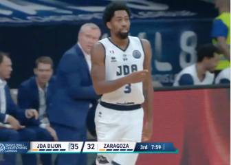 El Zaragoza se queda a punto de la remontada ante el Dijon