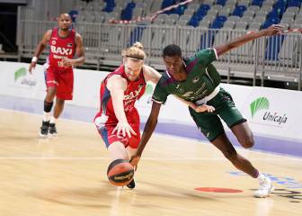 Nzosa, el manantial de un necesitado Unicaja que visita Bar