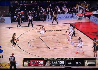 Polémica por el pase de LeBron a Green: 