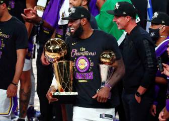 Las mejores imágenes de la victoria de los Lakers