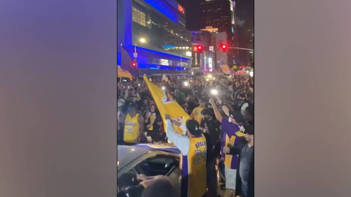 En EE.UU estallan contra los fans de los Lakers por su celebración: "¡Imbé...!"