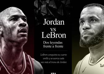 Jordan y LeBron, cara a cara: ¿quién es el mejor de la historia?