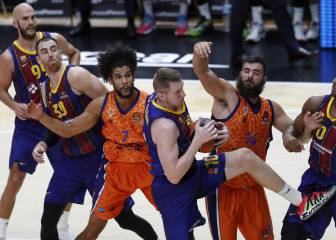 El Barça se impone al Valencia Basket a pesar de la baja de Mirotic