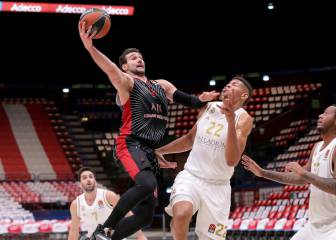 Milán - Real Madrid: horario, TV, cómo y dónde ver la Euroliga