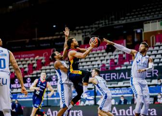 Clevin Hannah lleva en volandas al Andorra al triunfo