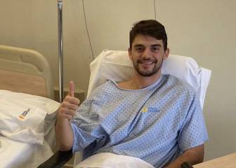 Rigo, operado con éxito en Madrid de la rotura del cruzado