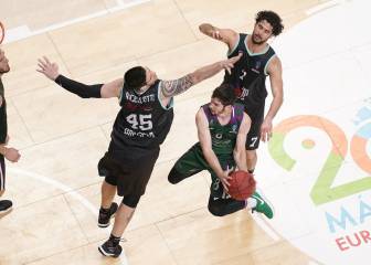 El Unicaja, a base de impulsos, superó a un extraño Brescia