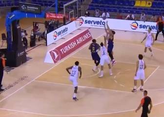 Apenas 21 añitos y ha liquidado el Clásico: las 2 canastas de crack del joven Sergi Martínez