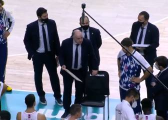 Laso, cada día más enfadado: Garuba fue su última víctima y menuda carita se le quedó