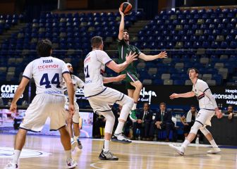 Unicaja sufre para ganar a un Obradoiro que se ahogó al final