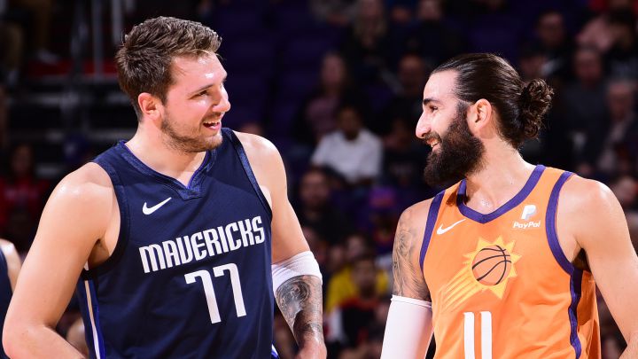 Luka Doncic y Ricky Rubio