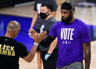 La felicidad de LeBron: 