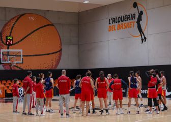 La Selección femenina monta su propia burbuja en Valencia
