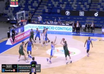 Unicaja se toma la revancha y doblega al Mornar Bar