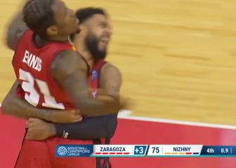 El Zaragoza remonta y sella un ajustado triunfo ante el Nizhny