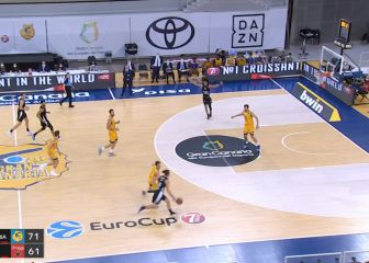 Un sólido Gran Canaria vence y le quita la imbatibilidad al Trento