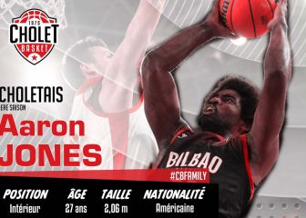 Jones deja el Bilbao Basket y se marcha al Cholet francés