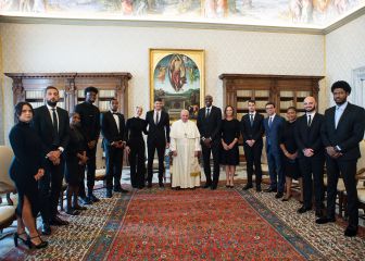 El Papa recibe a la NBA para hablar de la justicia social